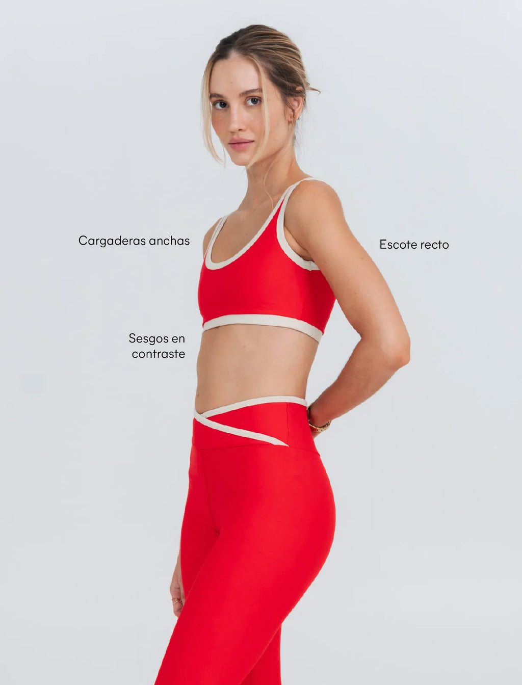 Top deportivo Leaf